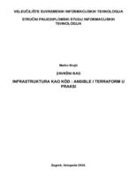 prikaz prve stranice dokumenta Infrastruktura kao kôd : Ansible i Terraform u praksi